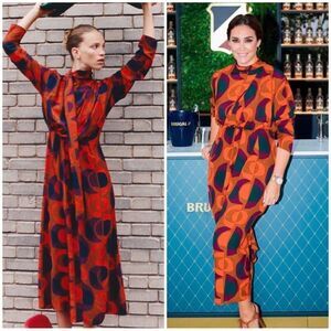 Zara Printer Dress 